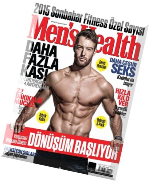 Men’s Health Turkey — Ekim 2015