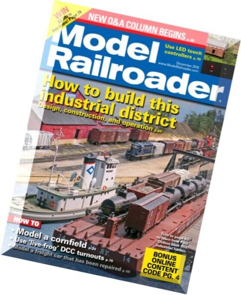 Model Railroader – December 2015