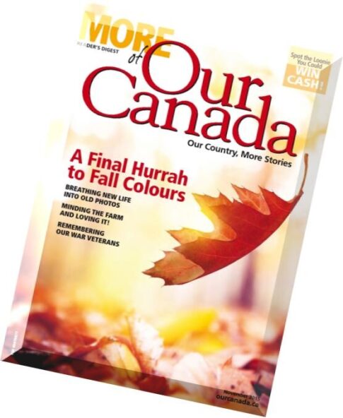 More of Our Canada — November 2015