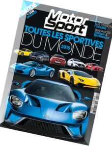 Motor Sport – Hors-Serie – Toutes Les Sportives Du Monde 2015