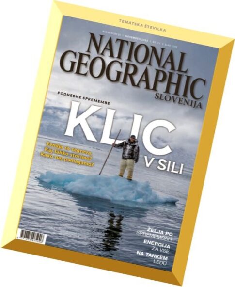 National Geographic Slovenija — November 2015
