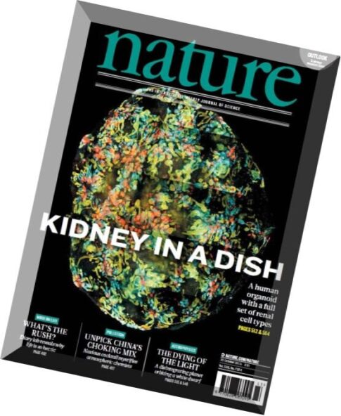 Nature Magazine — 22 October 2015