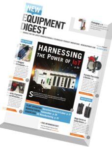 New Equipment Digest – October 2015