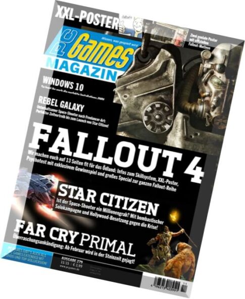 PC Games Magazin — November 2015