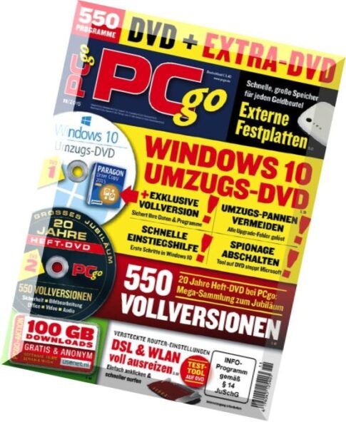 PC Go Magazin – November 2015