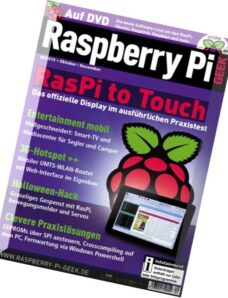 Raspberry Pi Geek – Oktober-November 2015