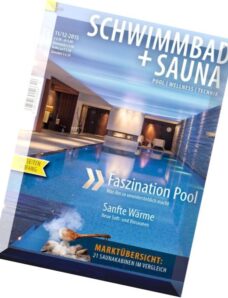 Schwimmbad + Sauna – November-Dezember 2015