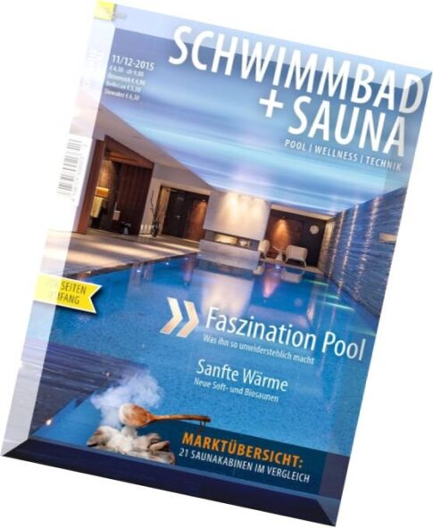 Schwimmbad + Sauna — November-Dezember 2015