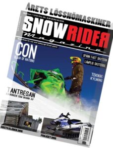 Snow Rider – Nr.1, 2015-2016