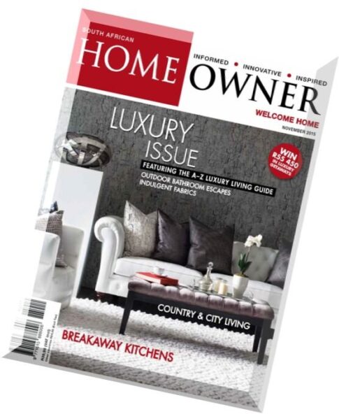 South African Home Owner — November 2015