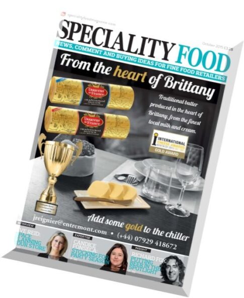 Speciality Food – October 2015