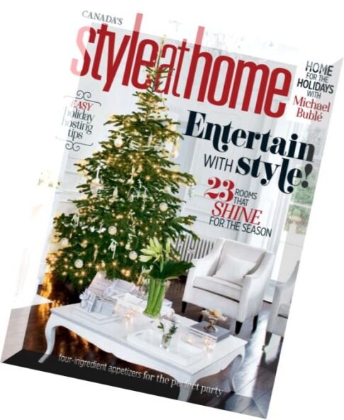 Style at Home Canada – December 2015
