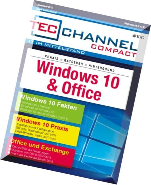 Tecchannel Compact – November 2015