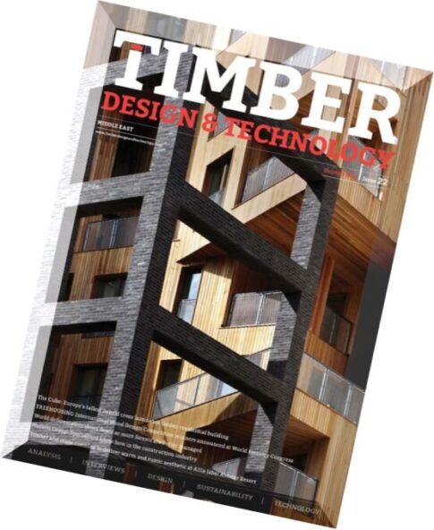 Timber Design & Technology Middle East — October 2015