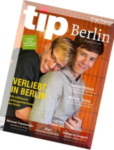 Tip Berlin – 22 Oktober bis 4 November 2015