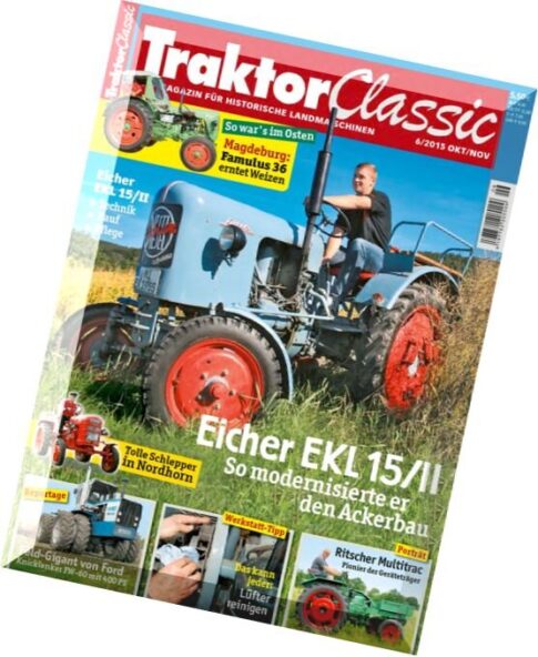 Traktor Classic – Oktober-November 2015