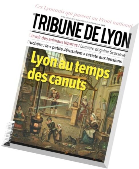 Tribune De Lyon — 15 au 21 Octobre 2015