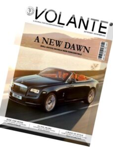 Volante Magazine — September-November 2015