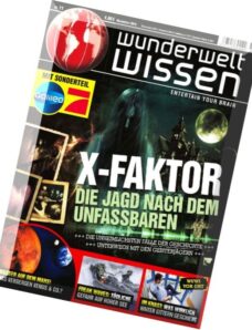 Wunderwelt Wissen Magazin – November 2015