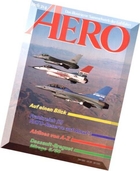 Aero Das Illustrierte Sammelwerk der Luftfahrt N 214