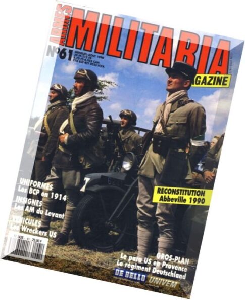 Armes Militaria Magazine – N 61, 1990-08