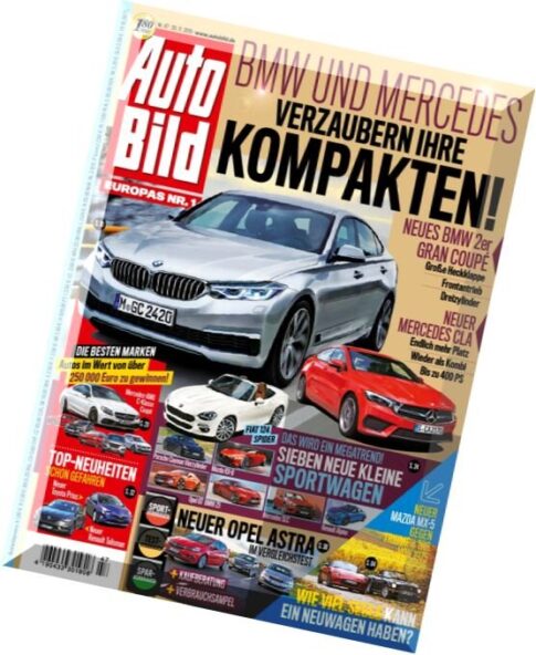 Auto Bild Germany — Nr.47, 20 November 2015