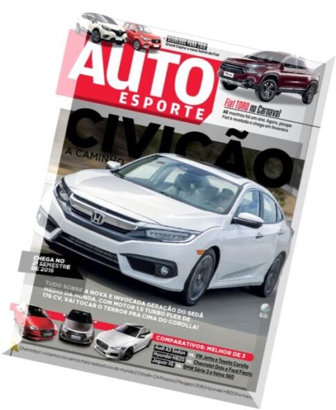 Auto Esporte — Brasil — Ed. 606 — Novembro de 2015