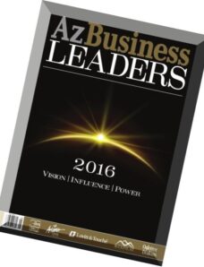 AZ Business Magazine – Leaders 2016
