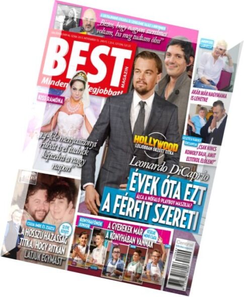 Best Magazin Hungary — 13 November 2015