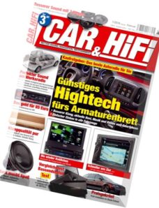 Car & Hifi – Januar-Februar 2016