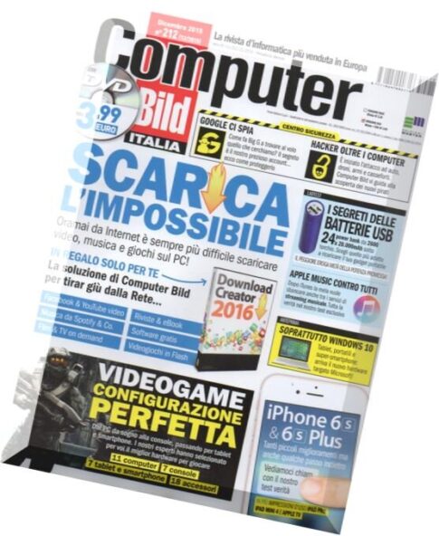 Computer Bild Italia – Dicembre 2015