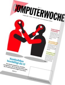 Computerwoche — 9 November 2015