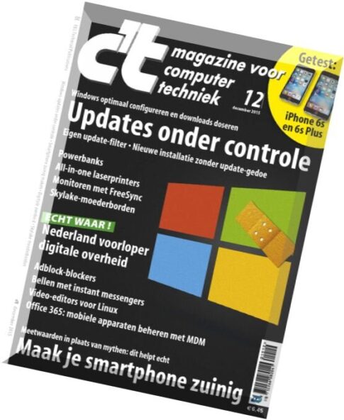 c’t magazine Nederland – December 2015
