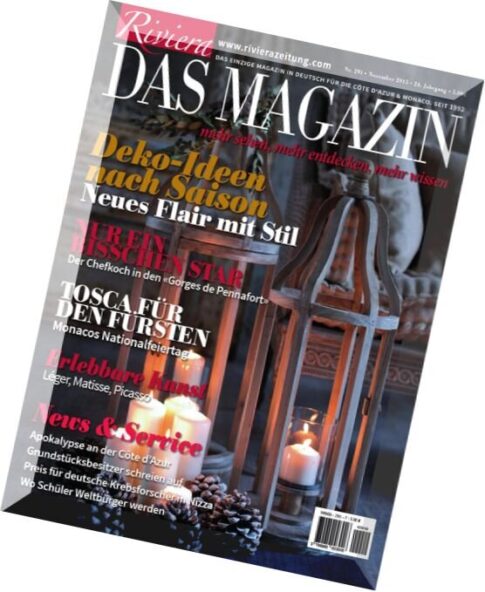 Das Magazin – November 2015