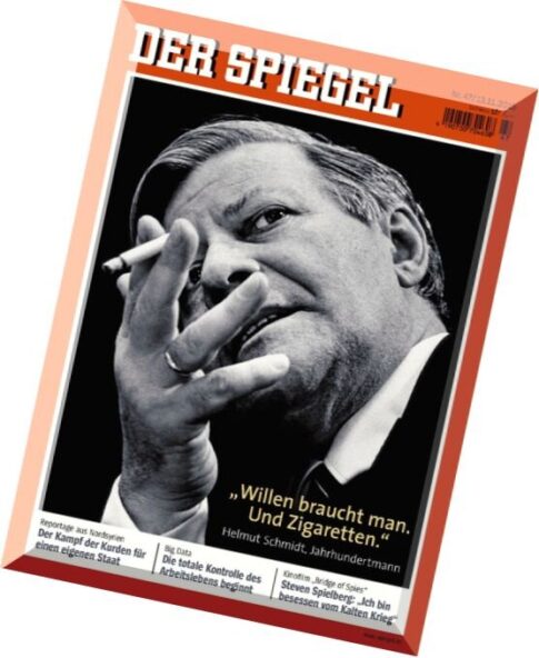 Der Spiegel — 13 November 2015