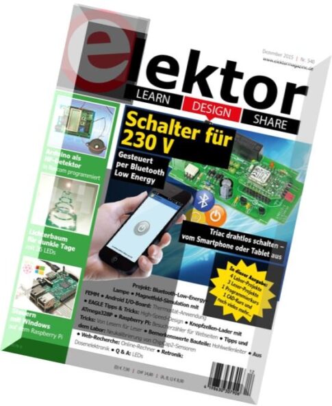 Elektor Magazin — Dezember 2015
