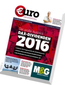Euro am Sonntag – Nr.46, 14 November 2015