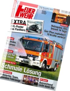 Feuerwehr Magazin — November 2015