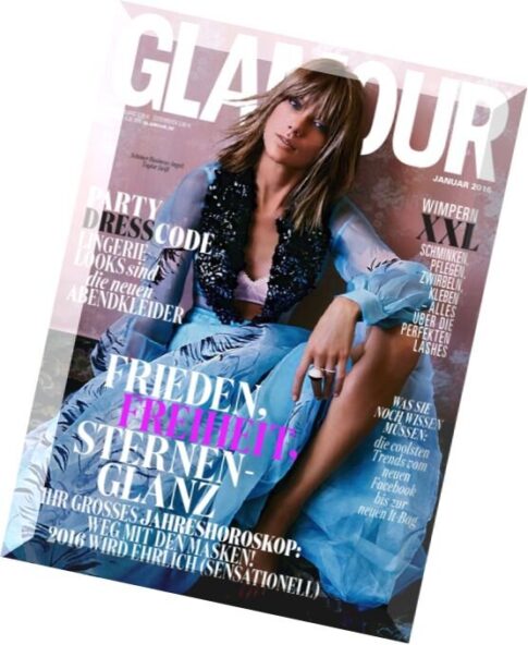 Glamour Frauenmagazin – Januar 2016