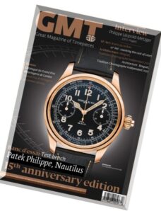 GMT – Great Magazine of Timepieces (French-English) – Issue 43, 2015