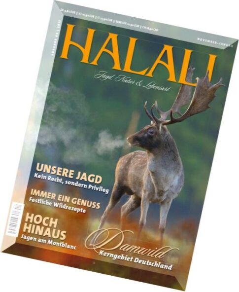 Halali – November-Januar 2016