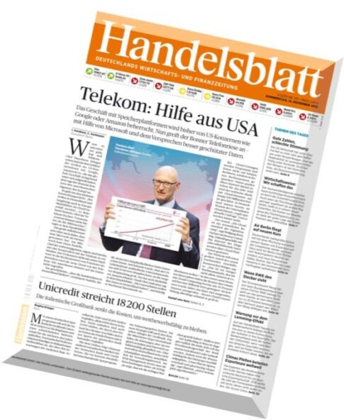 Handelsblatt – 12 November 2015