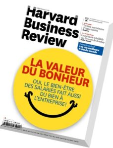 Harvard Business Review — Decembre 2015 — Janvier 2016