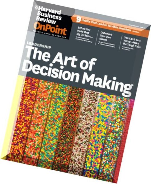 Harvard Business Review OnPoint — Winter 2015