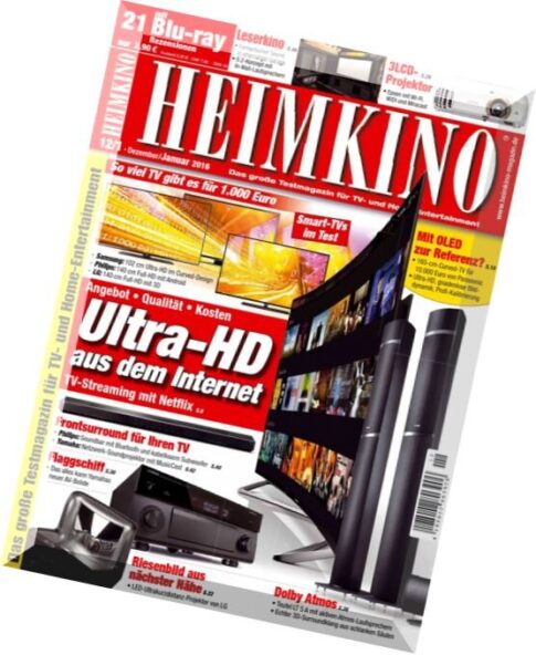 Heimkino – Dezember-Januar 2016