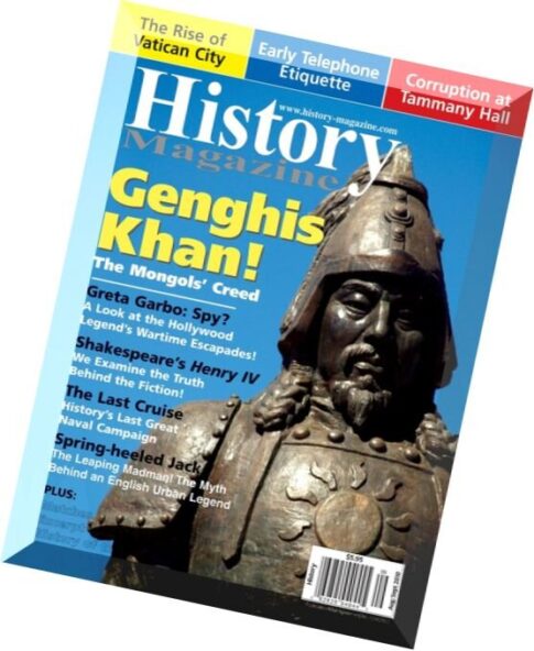 History Magazine — August-September 2010