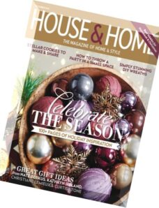 House & Home — December 2015