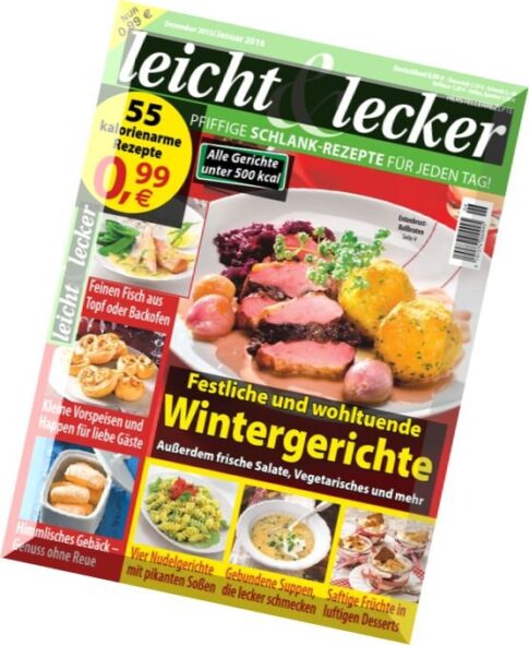 Leicht & Lecker — Dezember-Januar 2016