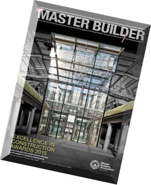 Master Builder – New South Wales – November-December 2015