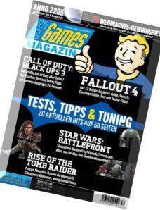 PC Games Magazin — Dezember 2015